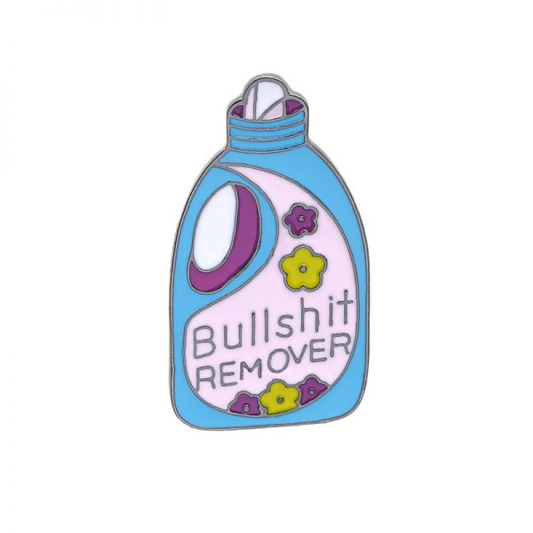 Creative laundry detergent bottle detergent oil pin French fries enamel pin - Image 6