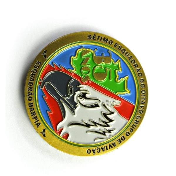 New design custom cheap metal navy challenge die stamping coin