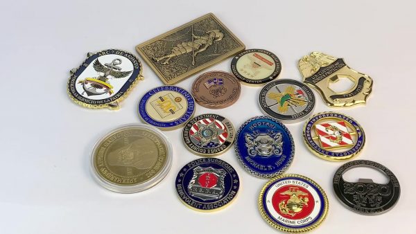 Custom soft enamel gold Metal Coin