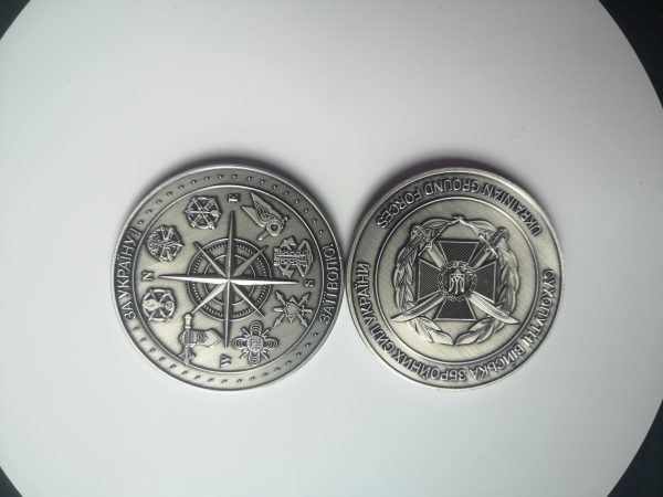 Wholesale Maker crafts Souvenir plated gold Painted  Military Army Custom Challenge metal Coins