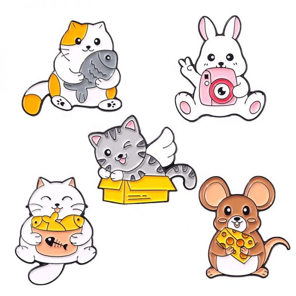 Soft Enamel Pin Hot Sale Super Cute Metal badge
