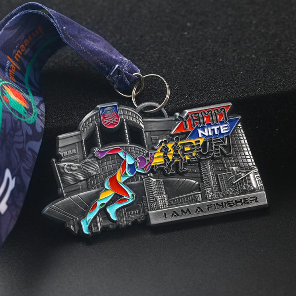 Custom Cheap Blank Marathon Running Medal - Image 7