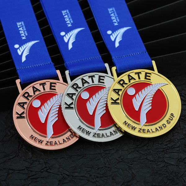 Custom Metal Gold Silver Bronze American Sport - Image 2