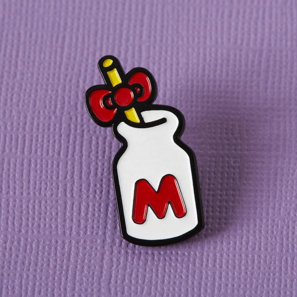 Soft enamel Custom Carton Girl Round  Badges - Image 6